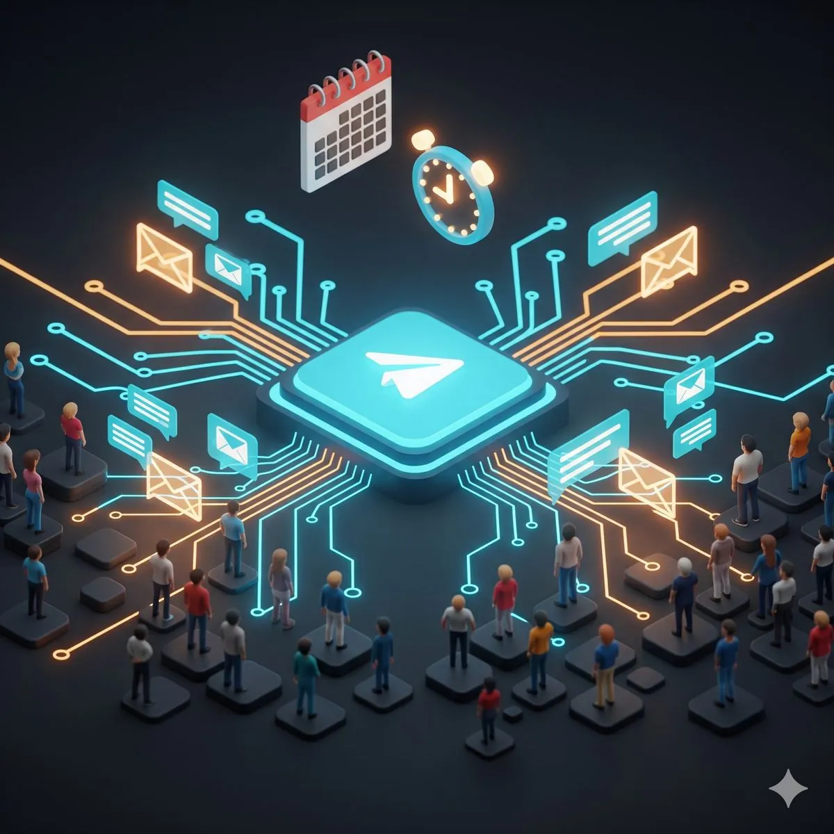 Автоматические рассылки в Telegram = деньги пока спишь