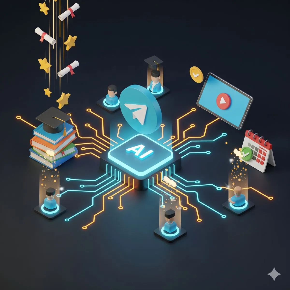 Бот для онлайн-школы: продажи курсов без сайта и команды